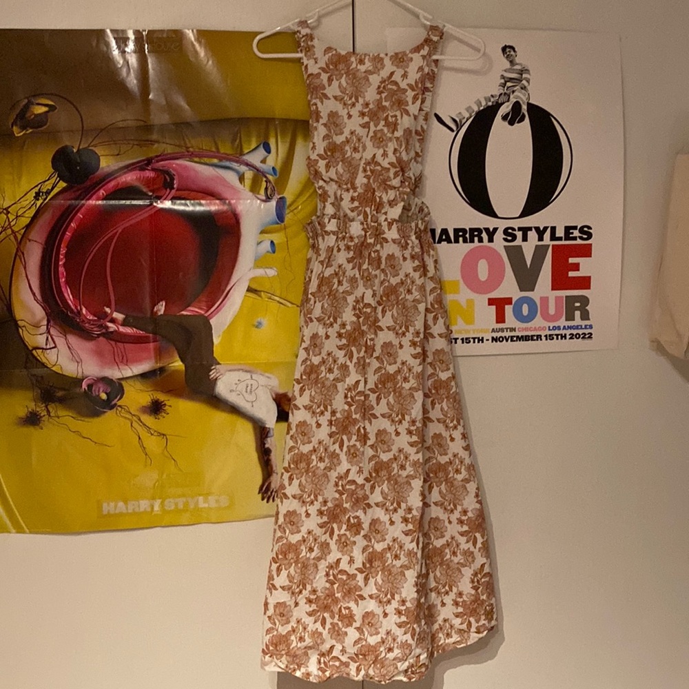 Petal and pup backless dress